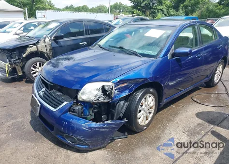 2009 Mitsubishi Galant Es/Sport Edition из США, поврежденный, VIN 4A3AB36F09E028356